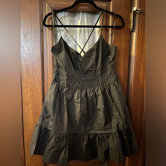 Anthropologie Somerset black dress size L - Picture 4 of 5